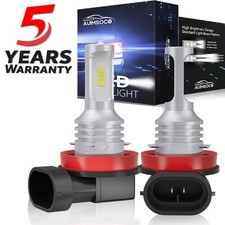 H11 LED Headlight Super Bright Low Beam Bulb 6000LM 6000K Cold White Kit