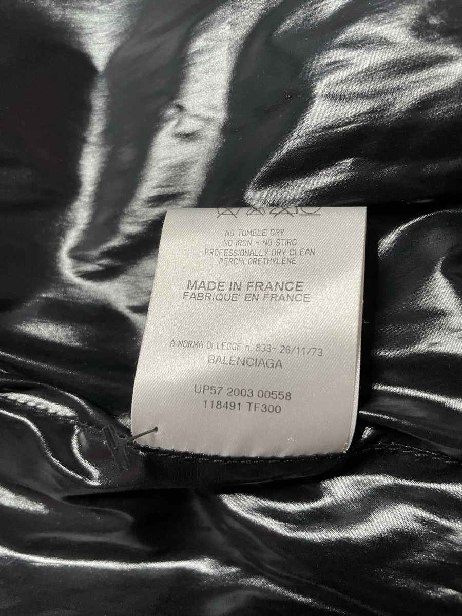 Balenciaga Vintage Archive Fall 2003 Nylon Parachute Jacket 36