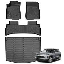 Floor Mats for Chevrolet Chevy Trailblazer FWD 2021-2025 2026 & Cargo Liner (...