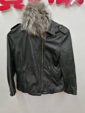 UNITED ARROWS Sheepskin Riders Jacket Black Large Used