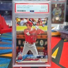 2018 Topps Update Shohei Ohtani #US285 PSA 10 ROOKIE DEBUTE RC