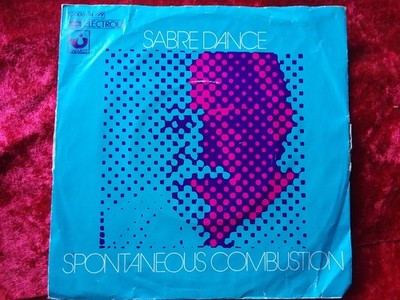 Spontaneous Combustion - Sabre Dance'' single (1973 (VG/VG) . King Crimson/ELP