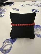 Braccialetto Corallo E Argento 