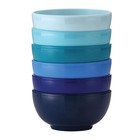 Melamine Mini Bowls, 6-Piece Set, Small Serving Bowl – Snack, Condiment, Dip,...