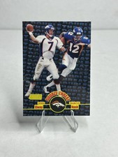 1998 Stadium Club #DT5 John Elway / Marcus Nash Double Threat