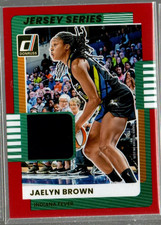 2025 Donruss WNBA Jersey Series Red #54 Jaelyn Brown Jersey 