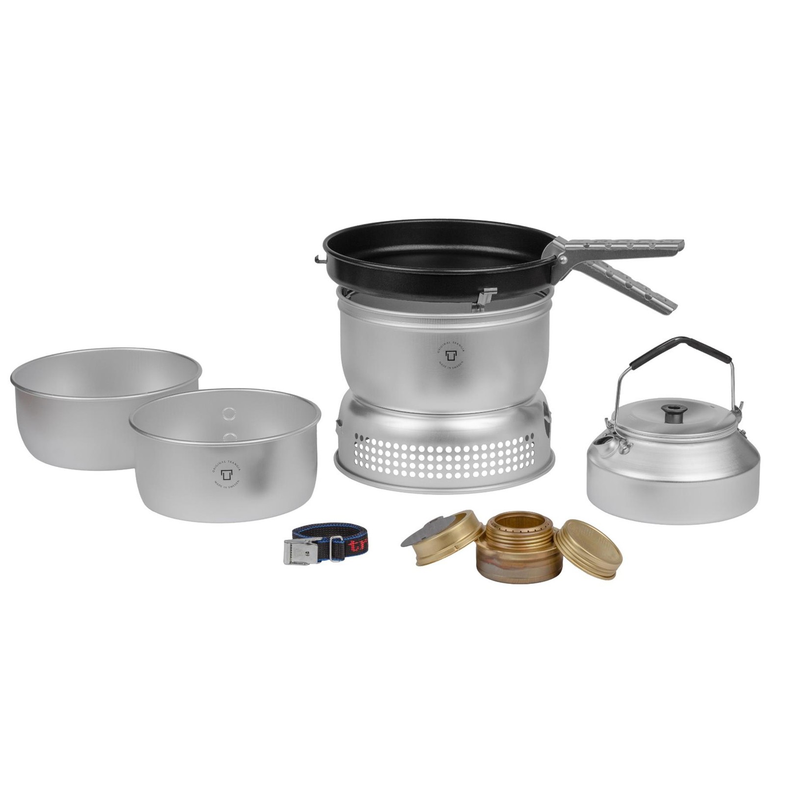 Trangia cooking stove set aluminum mess kit ultralight compa