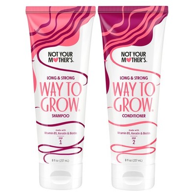 Way to Grow Shampoo and Conditioner (2-Pack) - 8 fl oz - Ideal for All Hair T...