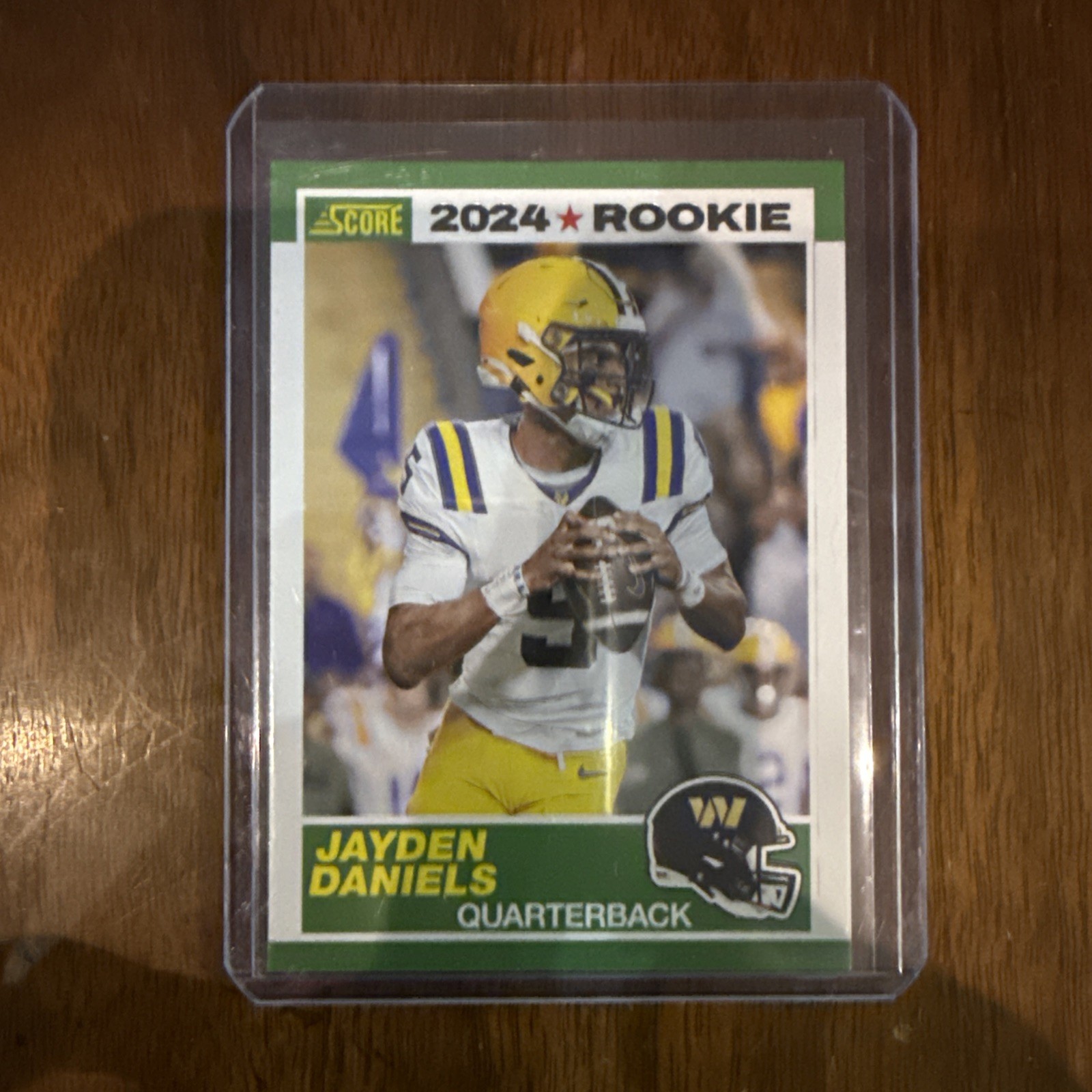 2024 Score - 35th Anniversary Rookie Jayden Daniels #2 Gold (RC)