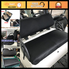Universal Golf Cart Seat Cover for Club Car, EZGO, Yamaha - Black Seat  Back Co
