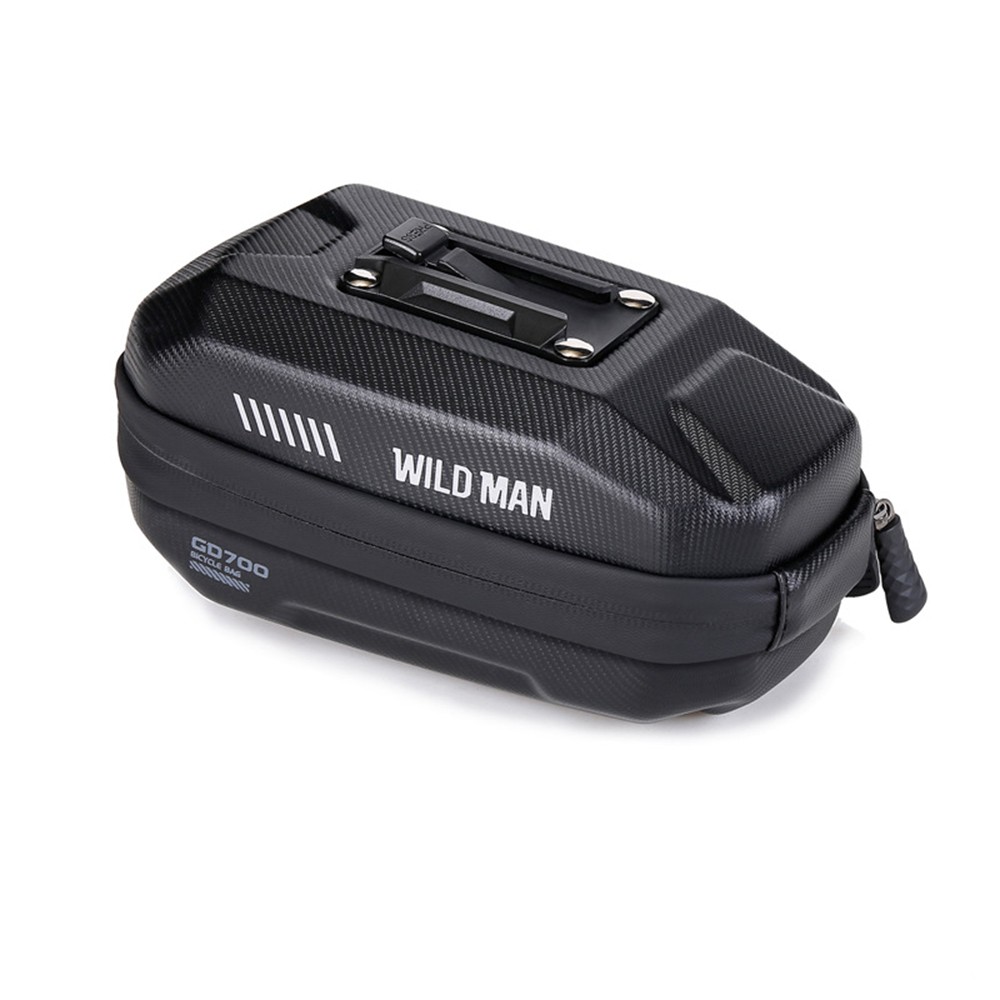 WILD MAN Mountain Road Bike Bicycle Tail Bag Hard Shell Sadd