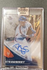 2022 Topps Clearly Authentic Autographs - Topps Tek Autographs Darryl Strawberry
