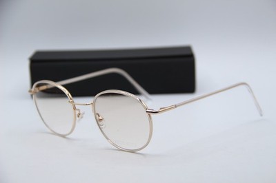 NEW ANDY WOLF 4728 COL. E GOLD GUNMETAL TINTED AUTHENTIC EYEGLASSES 50-22