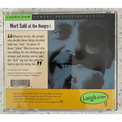 Mort Sahl | At the Hungry i Comedy Recording Series CD