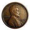 1914-D Lincoln Cent (F) Denver Lincoln Wheat