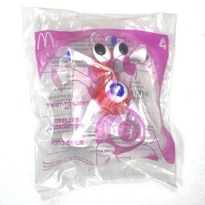 NEW 2006 McDonald s Zizzle iZ TWIST-TO-LIGHT Red & Blue Happy Meal Toy