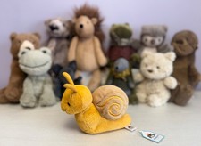 Jellycat Rare Retired Sandy Snail, Brand New With Tags, Genuine
