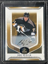 Slegr, Jiri - 2020-21 SP Signature Edition Legends - Gold Foil