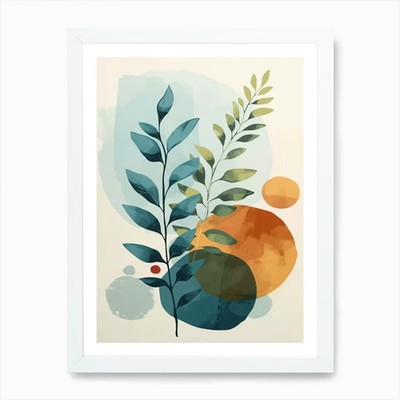 Abstract Painting 132 Art Print Fra Framed Wall Art Poster Canvas Print Picture