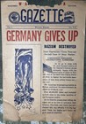 RARE 1945 Wichita Kansas Railway Family Gazette V-E Day War Extra Germany Gives  — photo 8