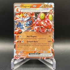 Magcargo ex 029/167 Twilight Masquerade Doppia Rara Carta Pokemon Holo NM/M