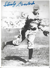 Stan Stanley Coveleski - Cleveland Indians Signed Photo Card - Autographed - HOF
