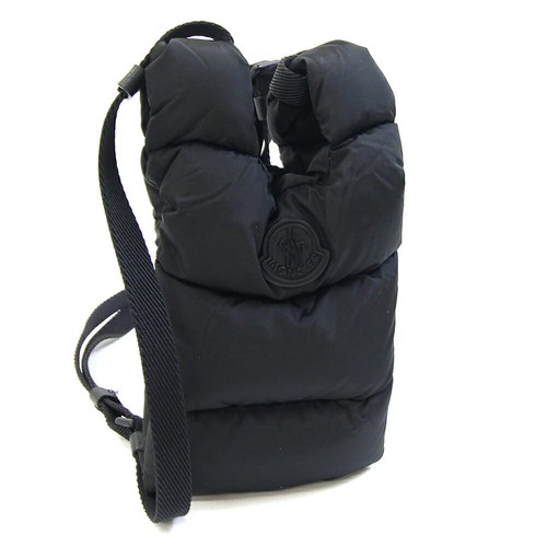 Moncler Shoulder Bag Legere J109B5L00022 M2170 Black Nylon Cowhide Crossbody