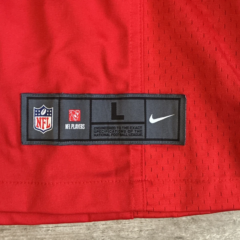 Camiseta deportiva Tom Brady Nike On Field para hombre grande New England Patriots roja retro Foto 3 de 4