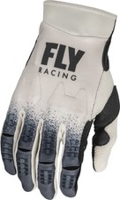 Fly Racing Adult Evolution DST Gloves376-113M Ivory/Dark Grey Medium