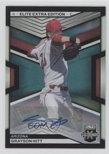 2023 Panini Elite Extra Edition Signatures Grayson Hitt #133 Auto 0u66