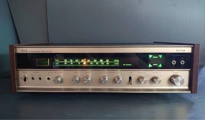 Victor CD-4 4Ch Receiver Used Power On Tested No Full Function Check