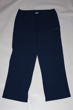 Columbia Womens 16 Navy Blue OMNI Shield Pants Front, side rear Pockets NewWo/T