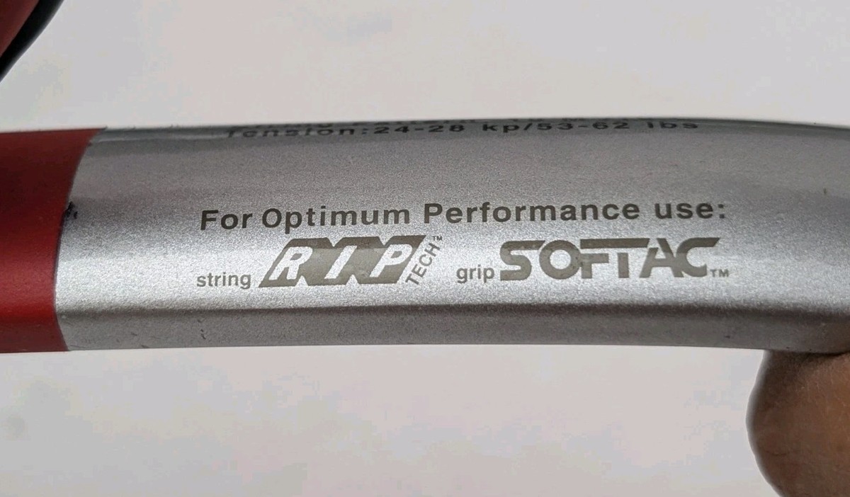 Read Head Ti.S2 Titanium tennis racket Xtralong With Case Damage