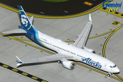 #ad #ad Alaska Airlines Boeing 737 MAX 9 GJASA2393 Gemini Jets Scale 1:400 IN STOCK $50.36