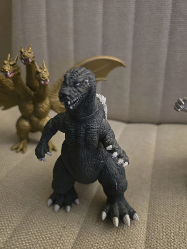 Used Godzilla Figure Lot - Image 3 of 4
