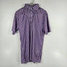 Collars & Co Men's Size Medium Dress Collar Polo Purple NWOT (CC24)