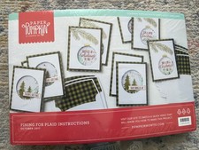 Stampin Up Paper Pumpkin pining for plaid october 2017 NEW