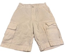 Vintage Levis Cargo Shorts Mens 30 White Utility Baggy Skater Y2K Grunge G4