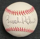 BROOKS ROBINSON Signed Official Baseball-HALL OF FAME-BALTIMORE ORIOLES-JSA