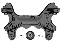 Van Wezel Hilfsrahmen/AggregateträGer 5888690 FüR Audi Seat Skoda Vw