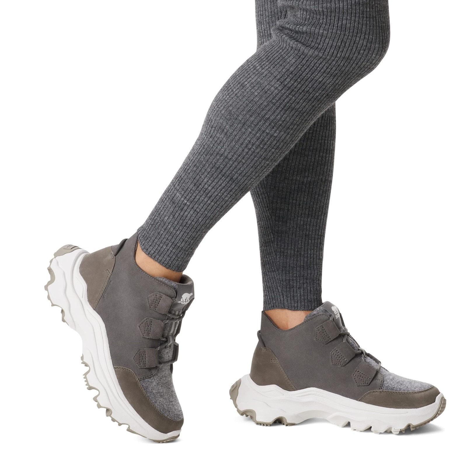 Sorel Women's Waterproof Kinetic Breakthru Caribou Boots - Quarry image 2