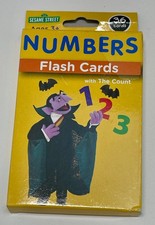 Sesame Street Flash Cards Numbers NIB