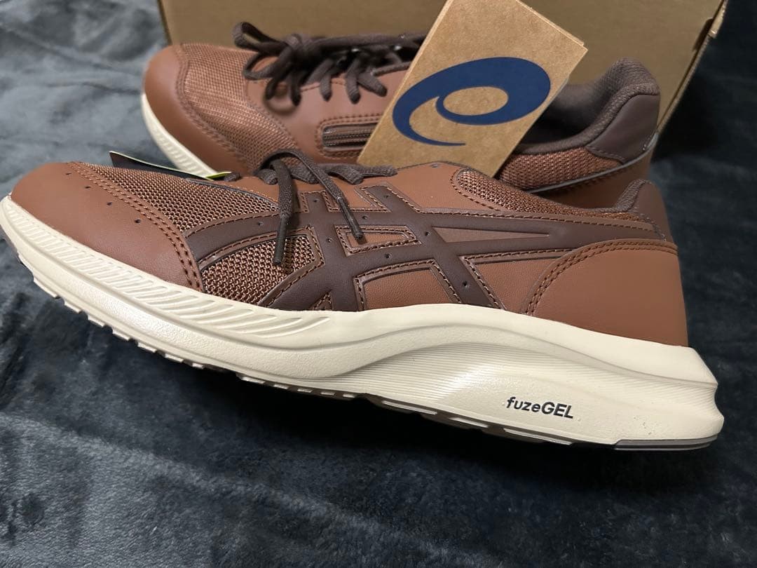 asics FuzeGEL Walking Sneakers Brown 26cm New with Tag Men's Athletic Shoes thumbnail 2