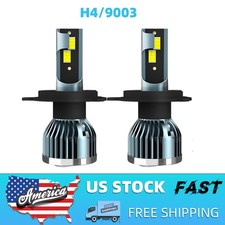 2x H49003 Led Headlight Bulb Conversion Kit Highlow Beam Super Bright 6500k