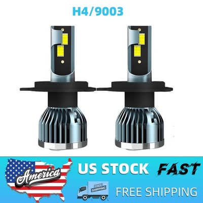 For Pontiac Firefly 1995-1997 H4/9003 LED Headlight Bulb Kit High/Low Beam 6000K
