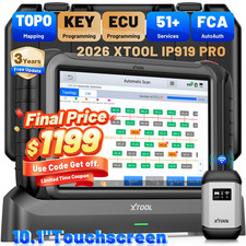 2026 Xtool Ip919 Pro Obd2 Diagnostic Tool Ecu Programming Scanner Key Programmer