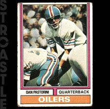 Dan Pastorini 1974 Topps #475 Houston Oilers 🏈 Football Card