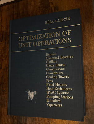 Optimization of Unit Operations