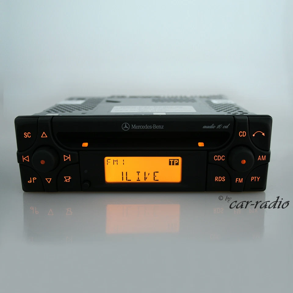 Original Mercedes W202 Radio Audio 10 CD MF2199 Bluetooth Radio S202 C-Klasse - Bild 2 von 4