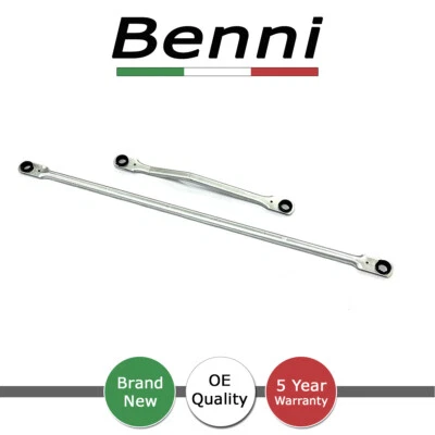 Tiges de tringlerie d'essuie-glace (ensemble) avant Benni compatible avec Talbot Express Fiat Ducato - Photo 1/4